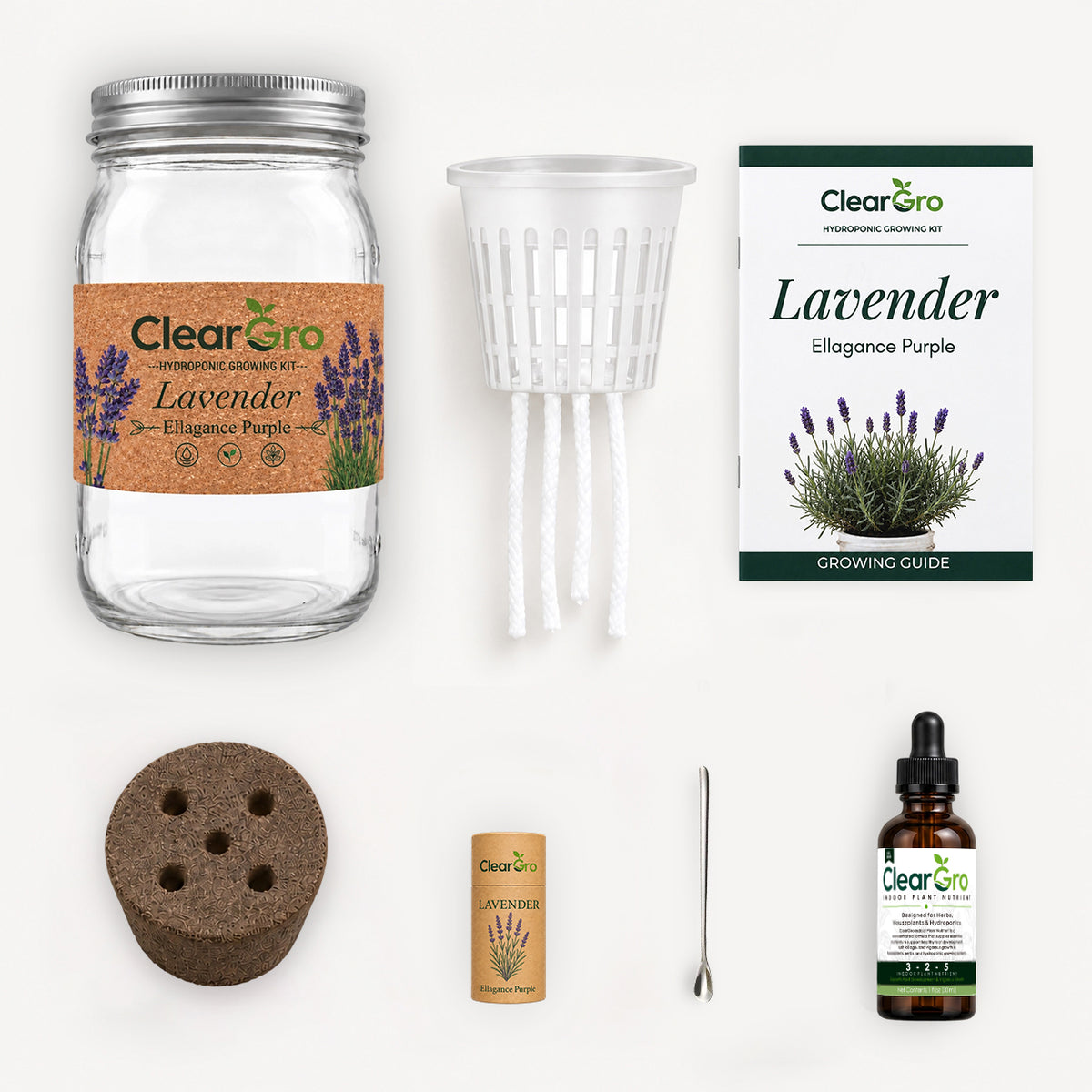 Lavender - Ellagance Purple Hydroponic Kit