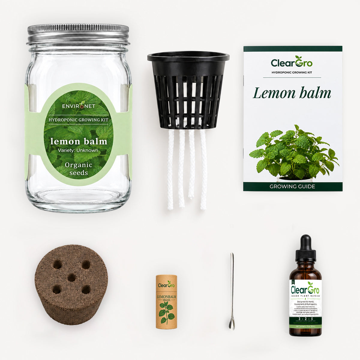 Lemon Balm - Hydroponic Kit (Organic Seeds)