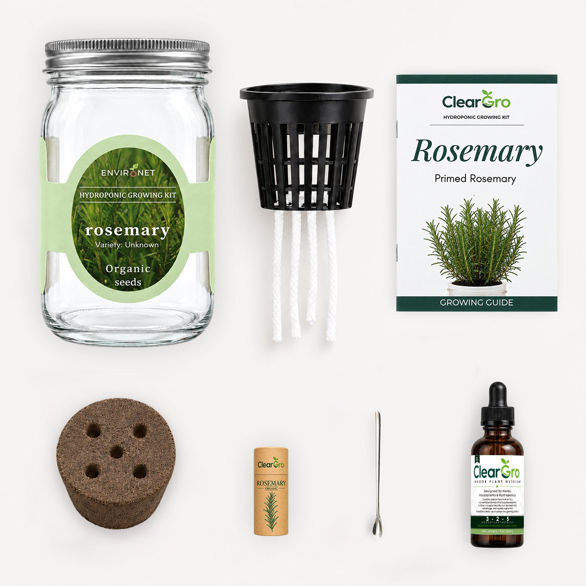 Rosemary - Hydroponic Kit (Organic Seeds)