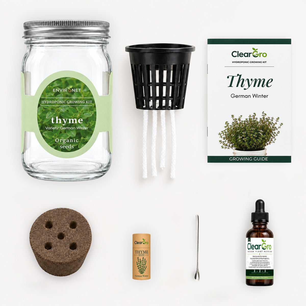 Thyme - German Winter Hydroponic Kit (Organic Seeds)