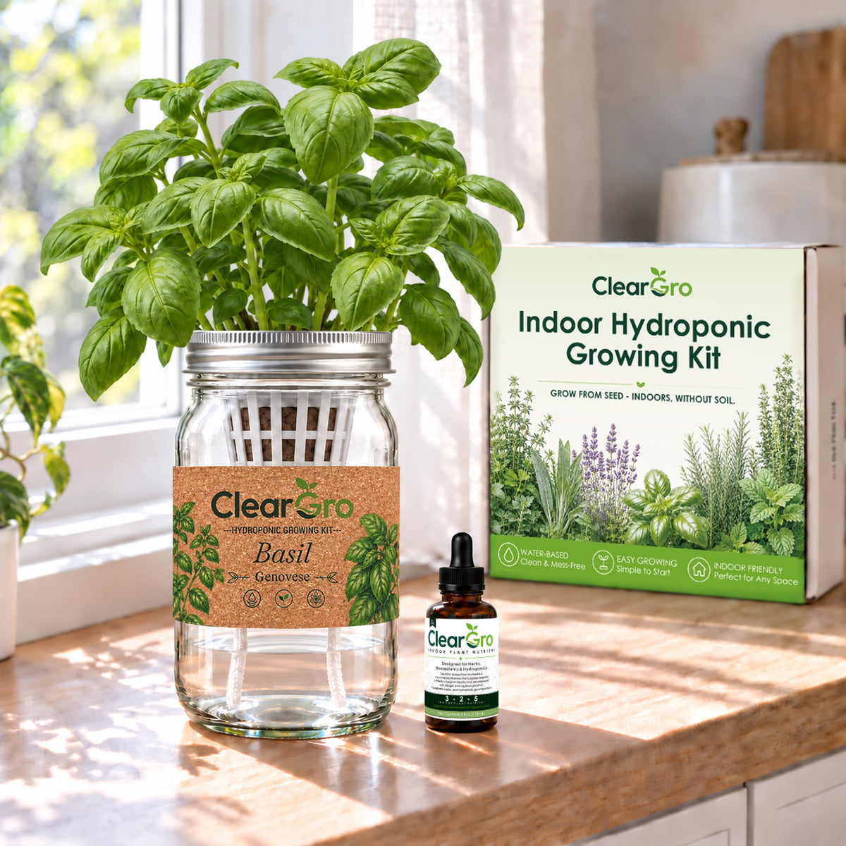 Basil - Genovese Hydroponic Kit