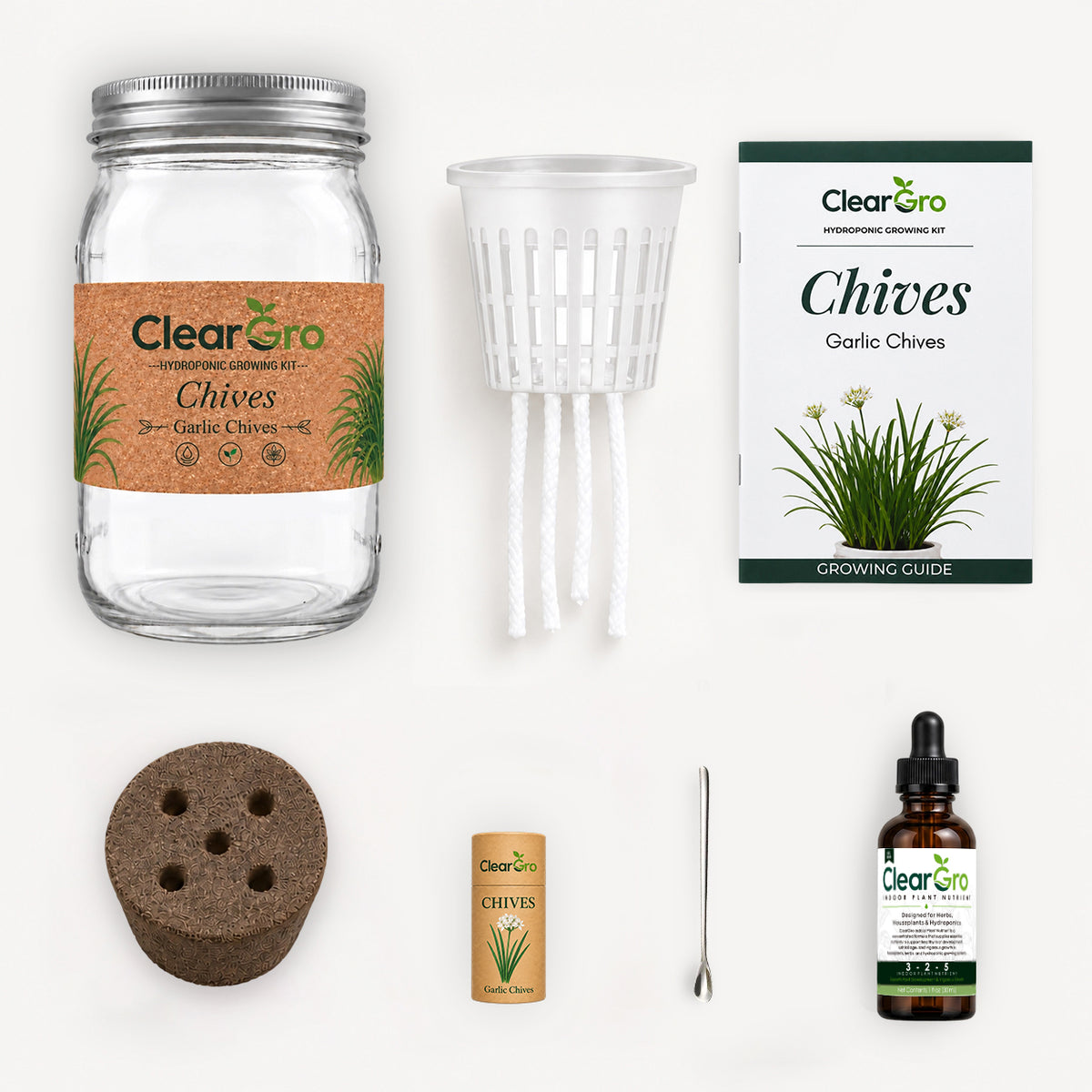 Chives - Garlic Chives Hydroponic Kit